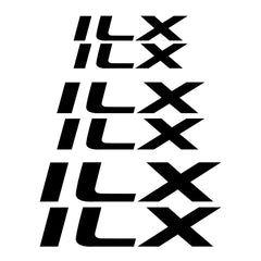 Brake Caliper Badge Decal for Acura MDX / ILX / RDX / TLX / RL / TSX / ZDX | 6-Piece Vinyl Film Set