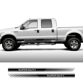 Door Side Body Stripe Decal for Ford Super Duty F-250 / F-350 / F-450 | Vinyl Truck Sticker 2-Pack