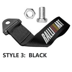 New Stylish Car JDM Culture Car Color Pendant Tow Strap Belt Tow Rope Ribbon Auto Accessories Trailer Ropes Bumper Towing Strap