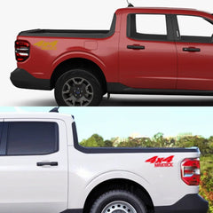 4x4 Rear Bed Side Decal for Ford Maverick XL / XLT / Lariat (2022) | Vinyl Truck Sticker