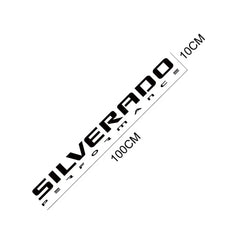 Front Windshield Decal for Chevrolet Silverado 1500 / 2500 / Z71 | Custom Vinyl Graphic