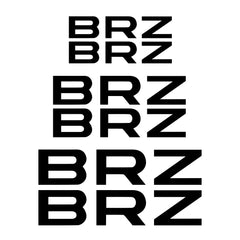 Brake Caliper Badge Sticker for Subaru Forester / XV / Crosstrek / Outback / Legacy / BRZ | 6-Piece Heat-Resistant Vinyl