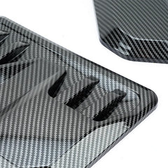 2PCS Air Intake Grille Inlet Trim for Ford Ranger Raptor Everest 2022-2024 Car Exterior Hood Vent Scoop Decorative Cover