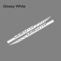 Door Side Stripe Decal for Dodge Dakota SLT / SXT / 5.9 / R/T / V6 | 2-Piece Vinyl Truck Graphic