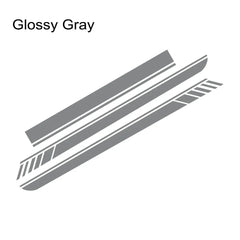 Hood Decal Side Stripes & Skirt Sticker for Mercedes-Benz A-Class A45S W177 | Color Change Vinyl