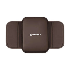 Leather Center Console Armrest Pad & Storage Pocket for Ford F-150 | Brown / Black / Red