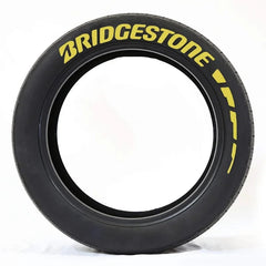 3D Rubber Permanent Tire Letter Sticker | Waterproof Wheel Decal