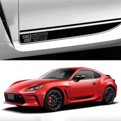 Lower Side Skirt Stripe Decals for Toyota GR86 (2021–2025) | Precut Vinyl Kit