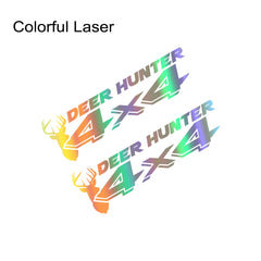 Deer Hunter 4x4 Sport Decal | Universal Pickup Sticker for Ford F-150, Toyota Hilux, Dodge RAM, Nissan Navara & More