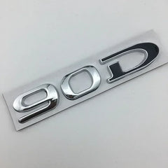 For Tesla MODEL 3 S X Y 75D 85D 90D 100D Rear Boot Trunk Tailgate Emblem Badge Sticker 3D Metal Car Styling Accessories