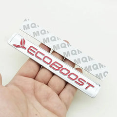 3D Metal EcoBoost Logo Emblem Badge Trunk Decal for Ford Focus / F-150 | Styling Sticker