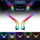 LED Front Turn Signal + RGB Flow Chasing Lights for Can-Am Maverick UTV | ZHUSILI