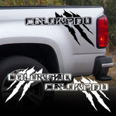 Claw Style Truck Bed Side Decal | Universal Pickup Body Vinyl Graphic