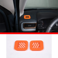ABS Center Control Panel & Steering Wheel Decoration Trim for Ford Maverick (2022) | Orange / Color Options