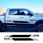 Mountain Expedition Door Side Decal for Dodge RAM 1500 Rebel | 2-Piece Vinyl Truck Graphic