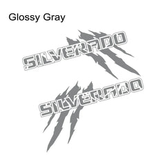 Claw Style Bed Side Decal for Chevrolet Silverado 1500 / 2500 / Z71 / S10 | Pickup Vinyl Graphic