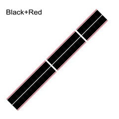 Hood, Roof & Trunk Stripe Decal for Ford Mustang EcoBoost / Shelby GT | PVC Racing Kit