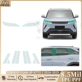 Precut PPF for BYD Yuan UP / Atto 2 (2024–2025) | TPU Headlight, Mirror & Pillar Protection