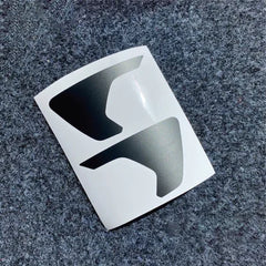 Precut Hood/Fender 4xe Matte Graphics Wrap Overlay | Pair Vinyl Decal