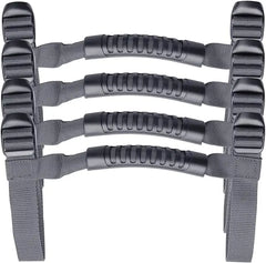 Roll Bar Grab Handles Grip for Jeep Wrangler YJ/TJ/JK/JL (1995–2021) | 4-Piece Set