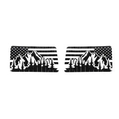 Rear Window Tint Decal Ornament for Ford Bronco (2021+) | PVC Privacy Sticker