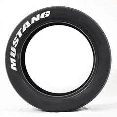 Mustang Tire Lettering Sticker | 3D Waterproof Separated Letter Sidewall Decal