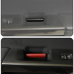 BAWA Car Door Inner Handle Decoration Stickers Protection Cover Interior Accessories For Ford F150 2021 2022 2023 2024 2025