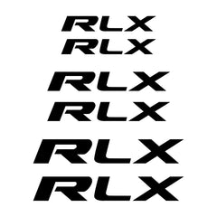 Brake Caliper Badge Decal for Acura MDX / ILX / RDX / TLX / RL / TSX / ZDX | 6-Piece Vinyl Film Set
