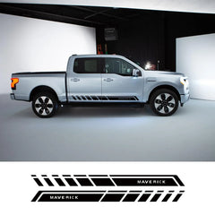 Door Side Stripe Decal for Ford Maverick XL / XLT / Lariat (2022) | 2-Piece Vinyl Truck Graphic
