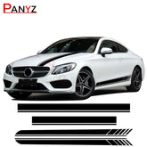 Side Stripes, Hood, Roof & Rear Decal Kit for Mercedes-Benz C-Class W205 / C63 AMG | Vinyl Graphics