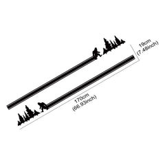 Bigfoot Side Stripe Decal for Ford Bronco (2021–2024) | Waterproof Off-Road Vinyl Graphics