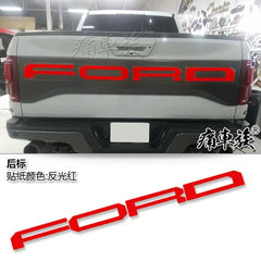 Custom Head Letter Vinyl Decal for Ford Raptor F-150 | KK Film Decorative Sticker