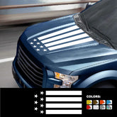 USA Stripe Engine Hood Decal for Ford F-150 Raptor | Matte Vinyl Film Truck Graphic