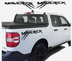 For Ford Maverick Claw Mark Vinyl Car 30" Decal Sticker Left/Right Bed Side 2Pcs