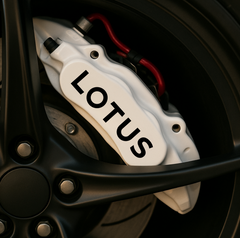 Lotus Brake Caliper Decals – Universal Fit | Set of 8 (3" to 6")