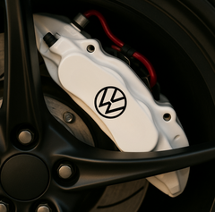 Volkswagen Brake Caliper Decals – Universal Fit | Set of 8 (3" to 6")