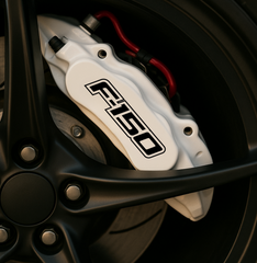 Ford F-150 Brake Caliper Decals – Universal Fit | Set of 8 (3" to 6")