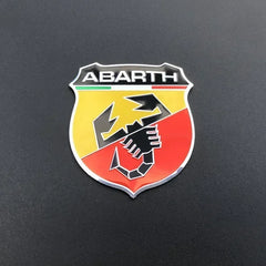 3D Aluminum Emblem Badge for Fiat 500/124/Punto | Trunk Fender Decal