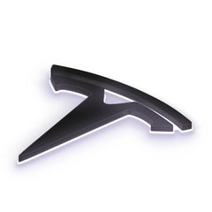 LED Trunk Emblem Ambient Light for Tesla Model 3/Y/X/S, Two Modes for Ambient Light or Brake Light