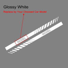 Side Door Body Vinyl Decal for BMW (E28–E93) | Color Change Film Sticker