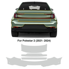 Precut PPF for Polestar 2 (2021–2025) | TPU Paint Protection Film Clear Bra