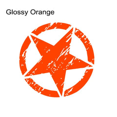 Hood & Door Star Decal for Jeep Cherokee / Patriot / Compass / Wrangler JK/JL/TJ/YJ | Vinyl Sticker