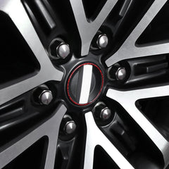 Carbon Fiber Wheel Rim Center Hub Cover for Ford F-150 SVT Raptor (2015–2020) | BetterHumz Red/Black
