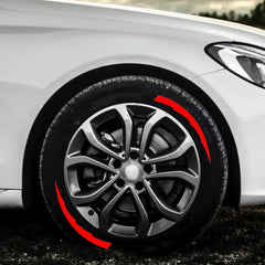 4x OLPAY 3D Waterproof Brand Tire Letter Sticker | Racing Wheel