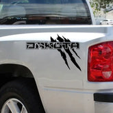 Claw Style Truck Bed Side Decal | Universal Pickup Body Vinyl Graphic