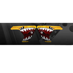 Shark Soldier Hood, Side & Fender Vent Decal | Precut Vinyl Wrap Graphic Kit