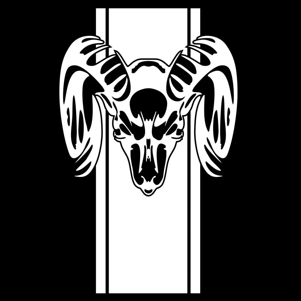 Creative Stripe Graphic Decals - Cool Truck Stickers for Dodge Ram 1500, 2500, 3500, Rebel & Mopar