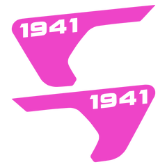 1941 Fender Vent Vinyl Sticker Fits 2018+ Jeep Wrangler JL & Jeep Gladiator JT