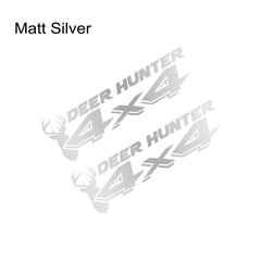 Deer Hunter 4x4 Sport Decal | Universal Pickup Sticker for Ford F-150, Toyota Hilux, Dodge RAM, Nissan Navara & More