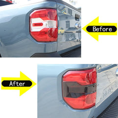 Black Tail Light Cover Brake Light Wide Indicator Trim for Ford Maverick (2022–2025) | owntycar ISO9001